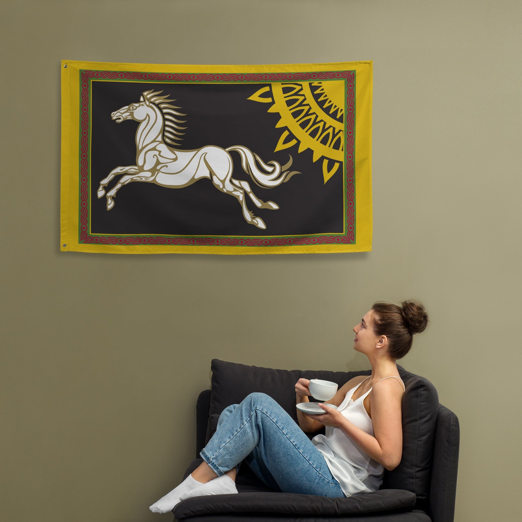 Lord of the Rings Rohan Banner