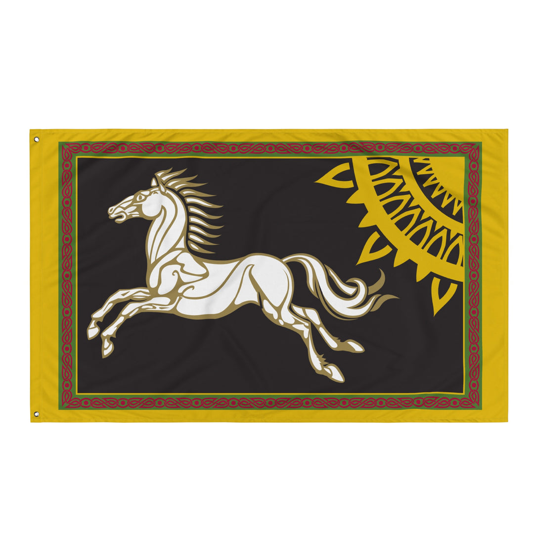 Flag Of Rohan Lotr Riders Of Rohan Lord Of The Rings Flag The