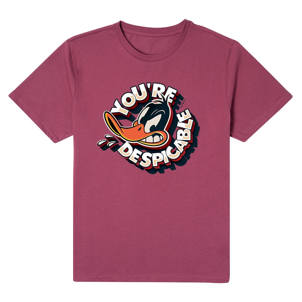 Looney Tunes Daffy Duck You're Despicable Men's Short Sleeve T-Shirt