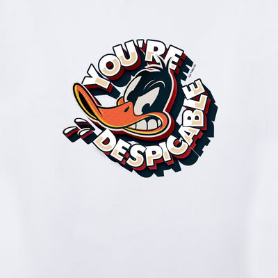 Looney Tunes Daffy Duck You're Despicable Men's Short Sleeve T-Shirt