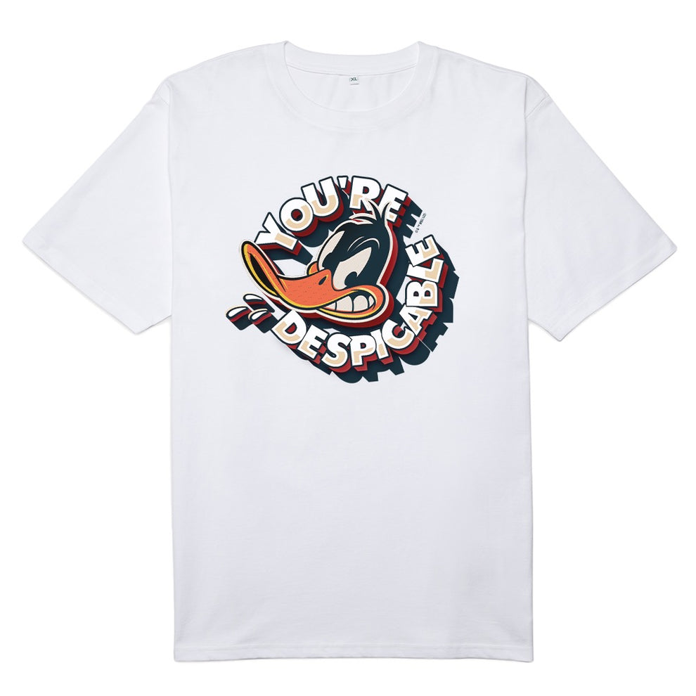 Looney Tunes Daffy Duck You're Despicable Men's Short Sleeve T-Shirt