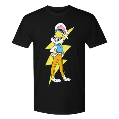 Looney Tunes Lola Bunny Lightning Adult Short Sleeve T-Shirt