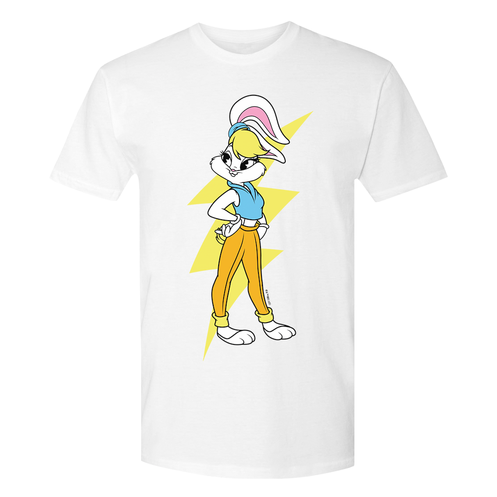 Looney Tunes Lola Bunny Lightning Adult Short Sleeve T-Shirt