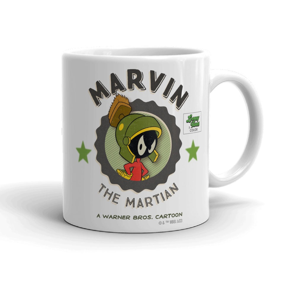 Looney Tunes Marvin the Martian White Mug
