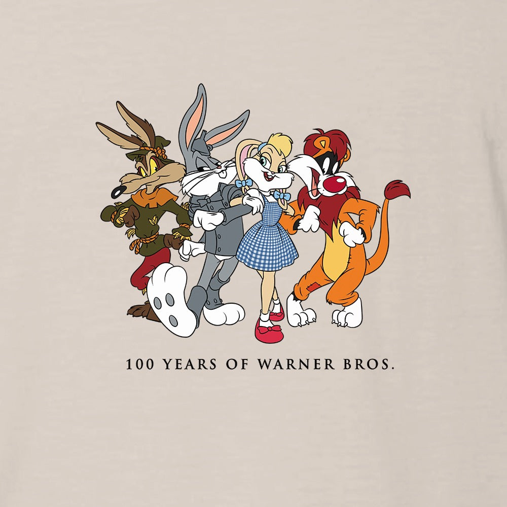 WB 100 Looney Tunes x Wizard of Oz Adult Short Sleeve T-Shirt