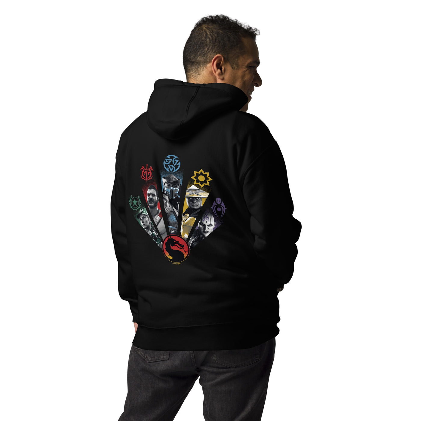 Mortal Kombat Character Emblems Hoodie