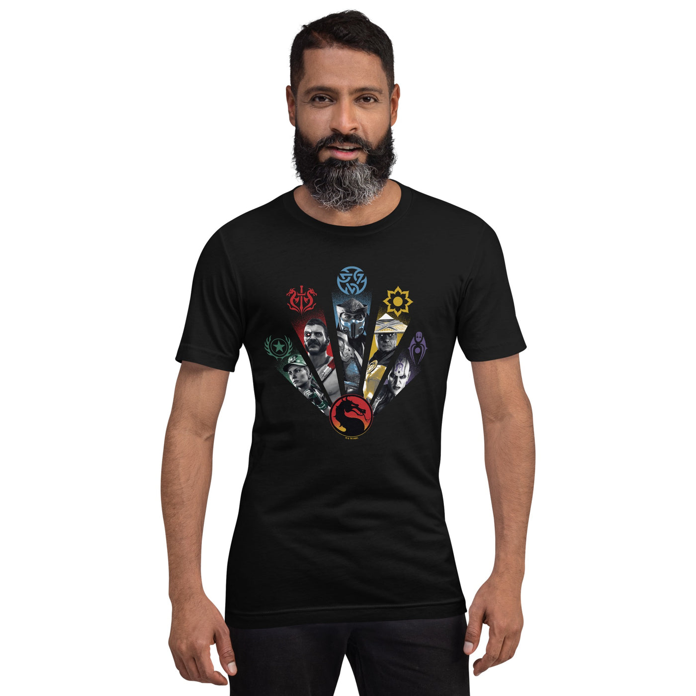 Mortal Kombat Character Emblems T-Shirt