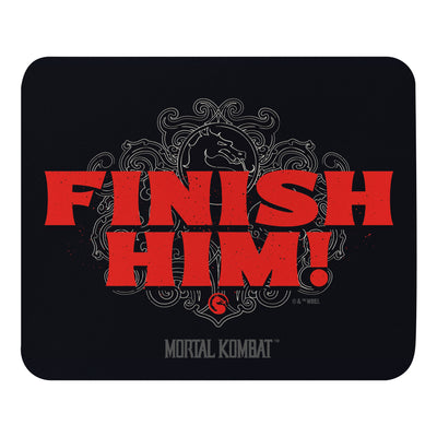 Mortal Kombat Finish Him Mousepad