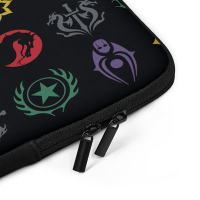 Mortal Kombat Symbols Pattern Laptop Sleeve