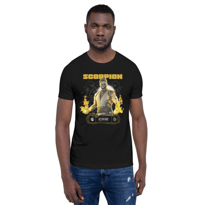 Mortal Kombat Scorpion Adult Short Sleeve T-Shirt