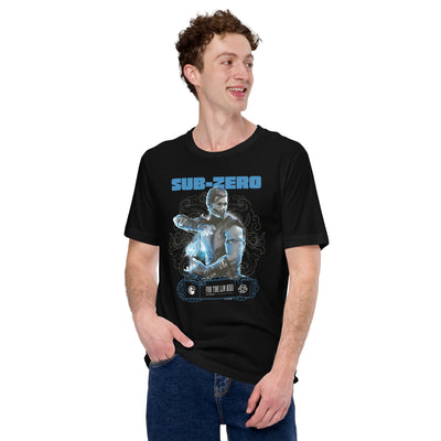 Mortal Kombat Sub Zero Adult Short Sleeve T-Shirt