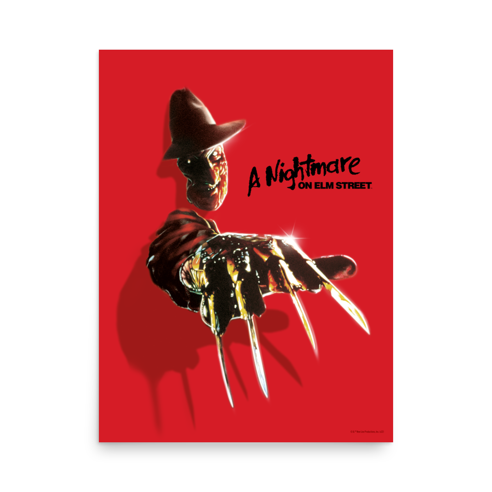 Nightmare on Elm Street Freddy Airbrush Premium Poster