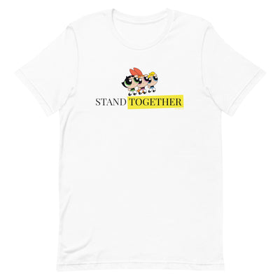 The Powerpuff Girls Stand Together Adult Short Sleeve T-Shirt