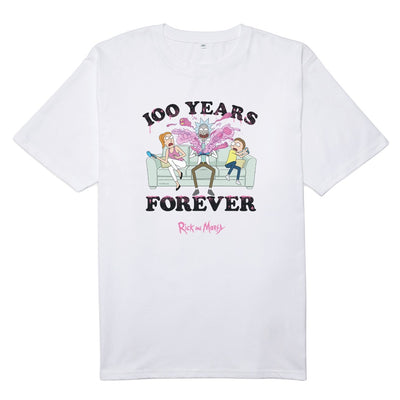 Rick and Morty 100 Years Forever Men's Short Sleeve T-Shirt