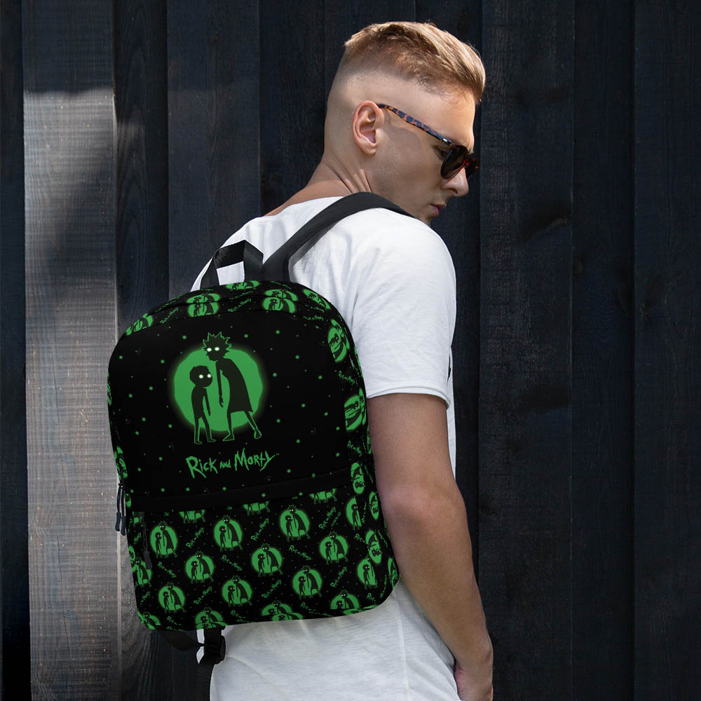 Rick and Morty 38 Pattern Backpack Warner Bros. Shop UK
