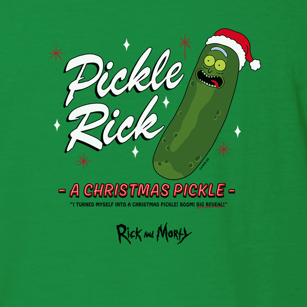 Pickle rick sweater christmas online