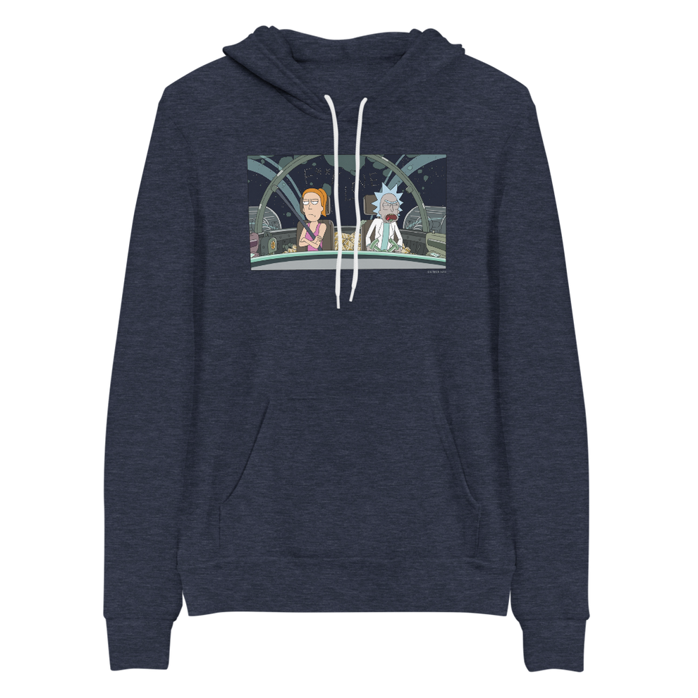 Rick and Morty F**k Love Adult Fleece Hooded Sweatshirt