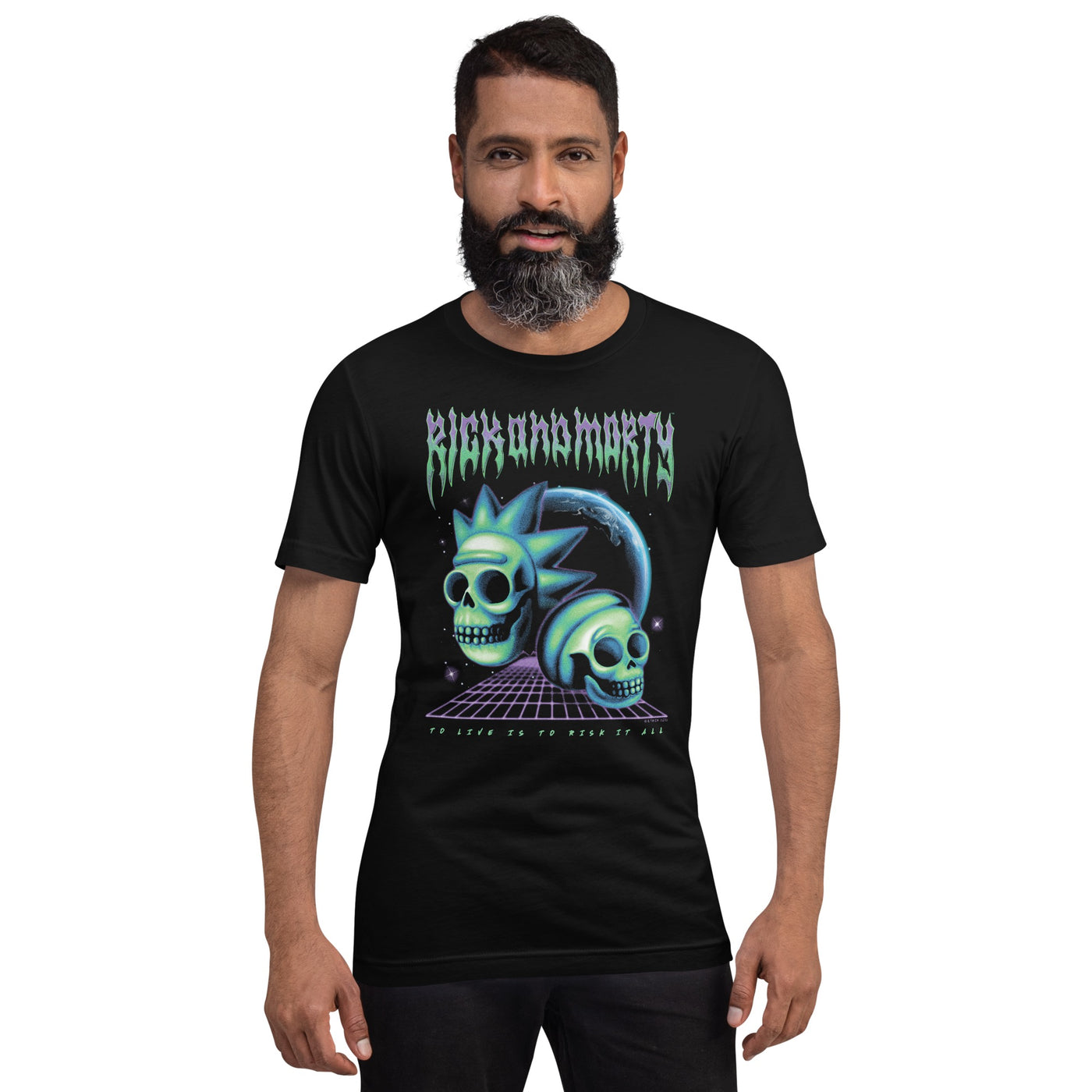 Rick and Morty To Live Is To Risk It All Adult T-Shirt