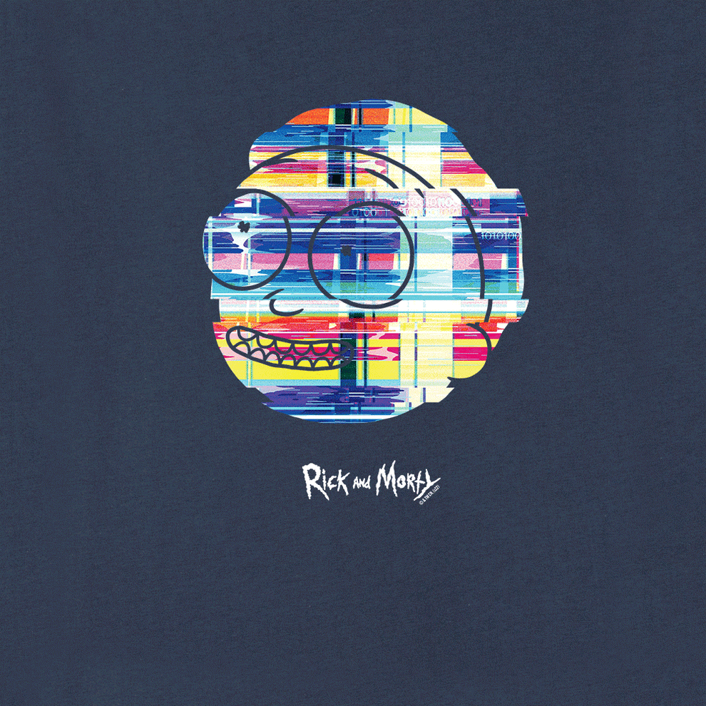 Rick and Morty Glitch Morty Men's Short Sleeve T-Shirt