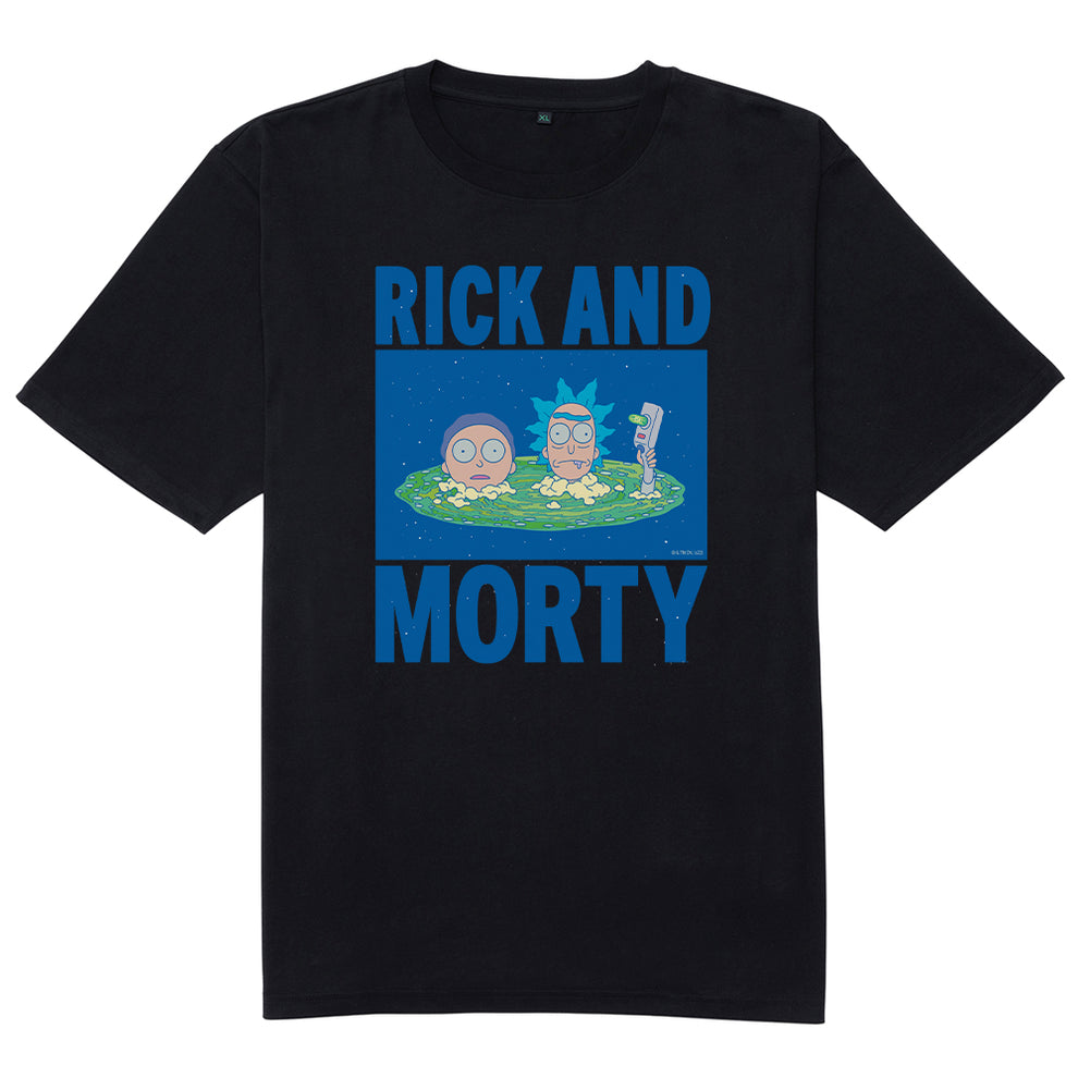 Rick and Morty Portal Heads Men's Short Sleeve T-Shirt