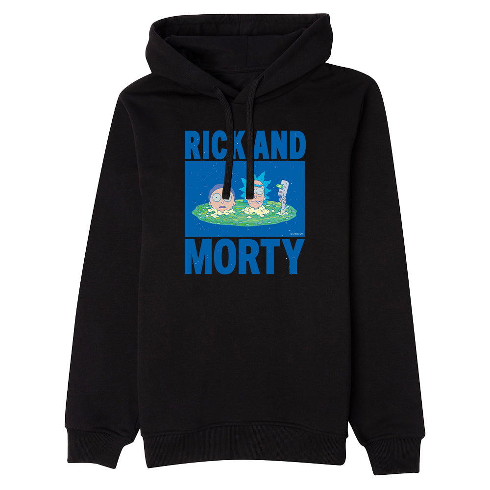 Rick and Morty Portal Heads Unisex Hooded Sweatshirt