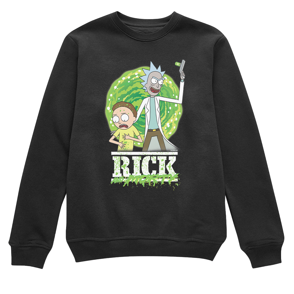 Rick and Morty Portal Unisex Crewneck Sweatshirt