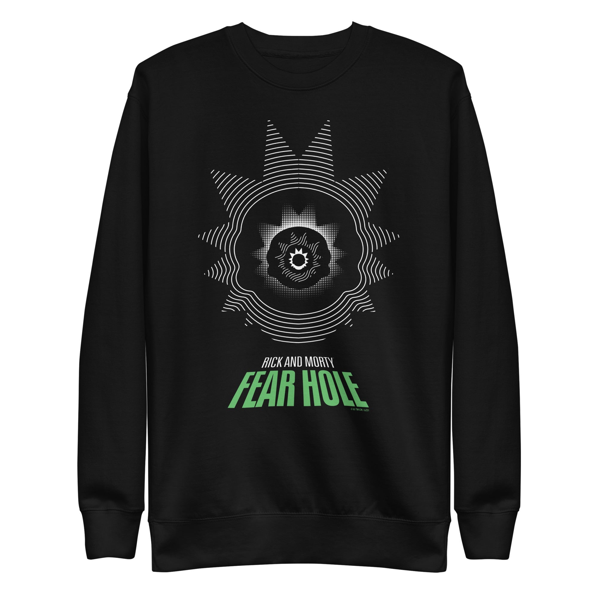 Rick and Morty Fear Hole Adult Sweatshirt