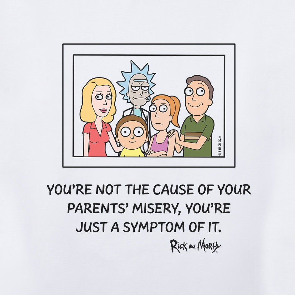 Rick and Morty Symptom of Misery T-Shirt