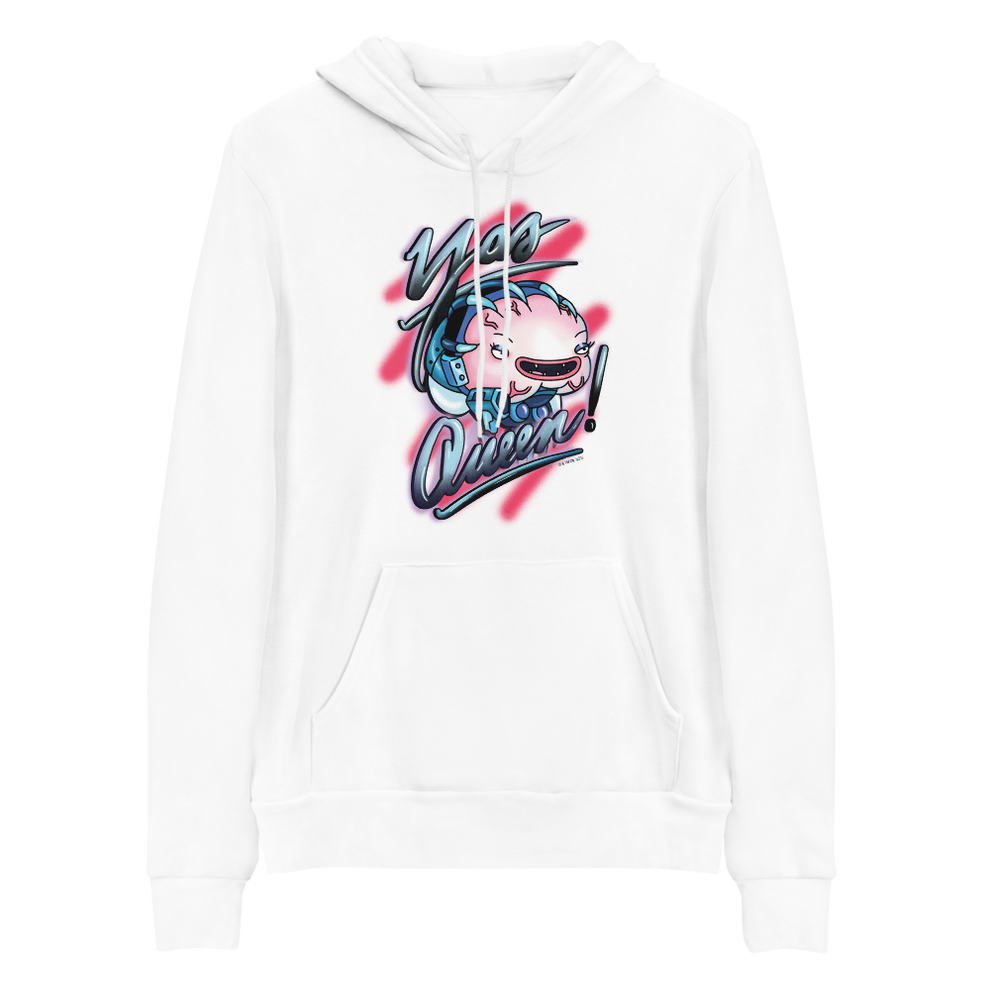 Rick and Morty Yas Queen Adult Fleece Hooded Sweatshirt