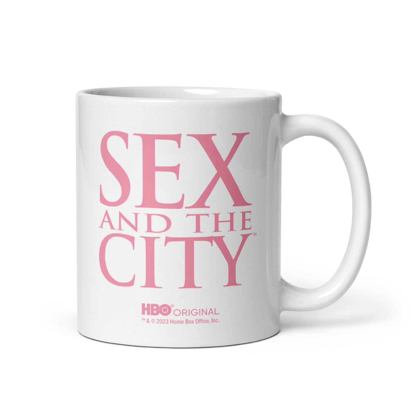 Sex and The City Hopeless Romantic White Glossy Mug