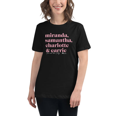 Sex and The City Names Women's T-Shirt