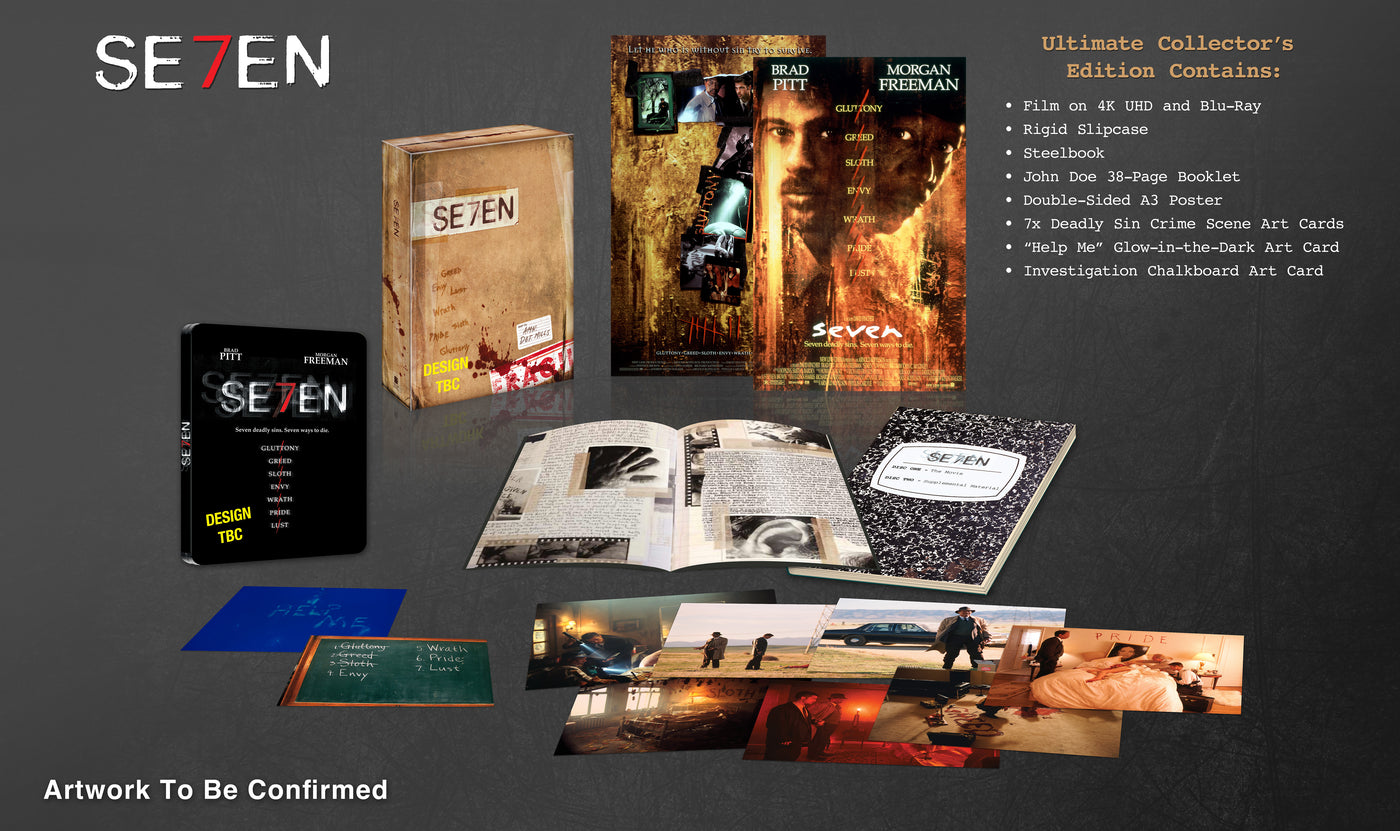 Se7en Ultimate Collector's Edition with Steelbook [4K Ultra HD] [1995]