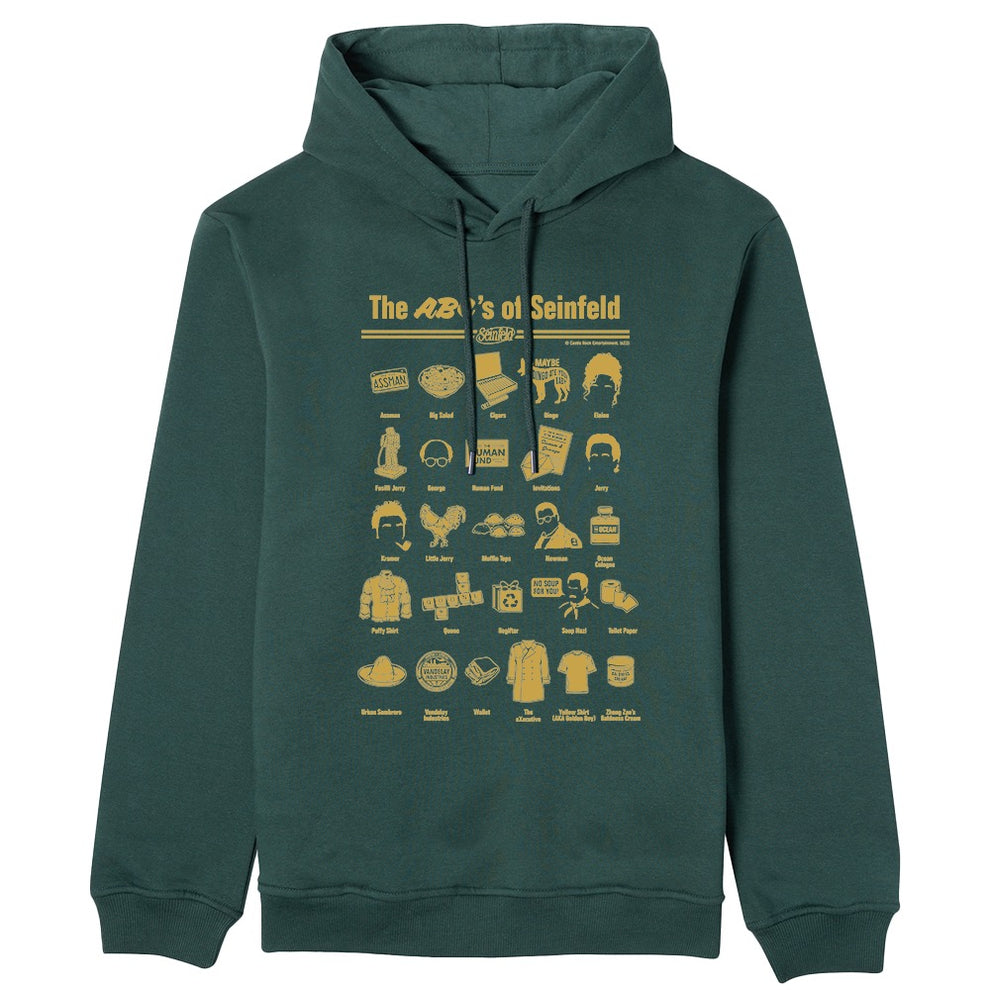 ABC's of Seinfeld Unisex Hooded Sweatshirt