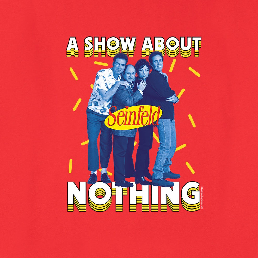 Seinfield A Show About Nothing Men's Short Sleeve T-Shirt