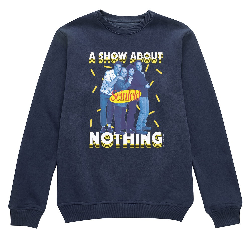 Seinfield A Show About Nothing Unisex Crewneck Sweatshirt
