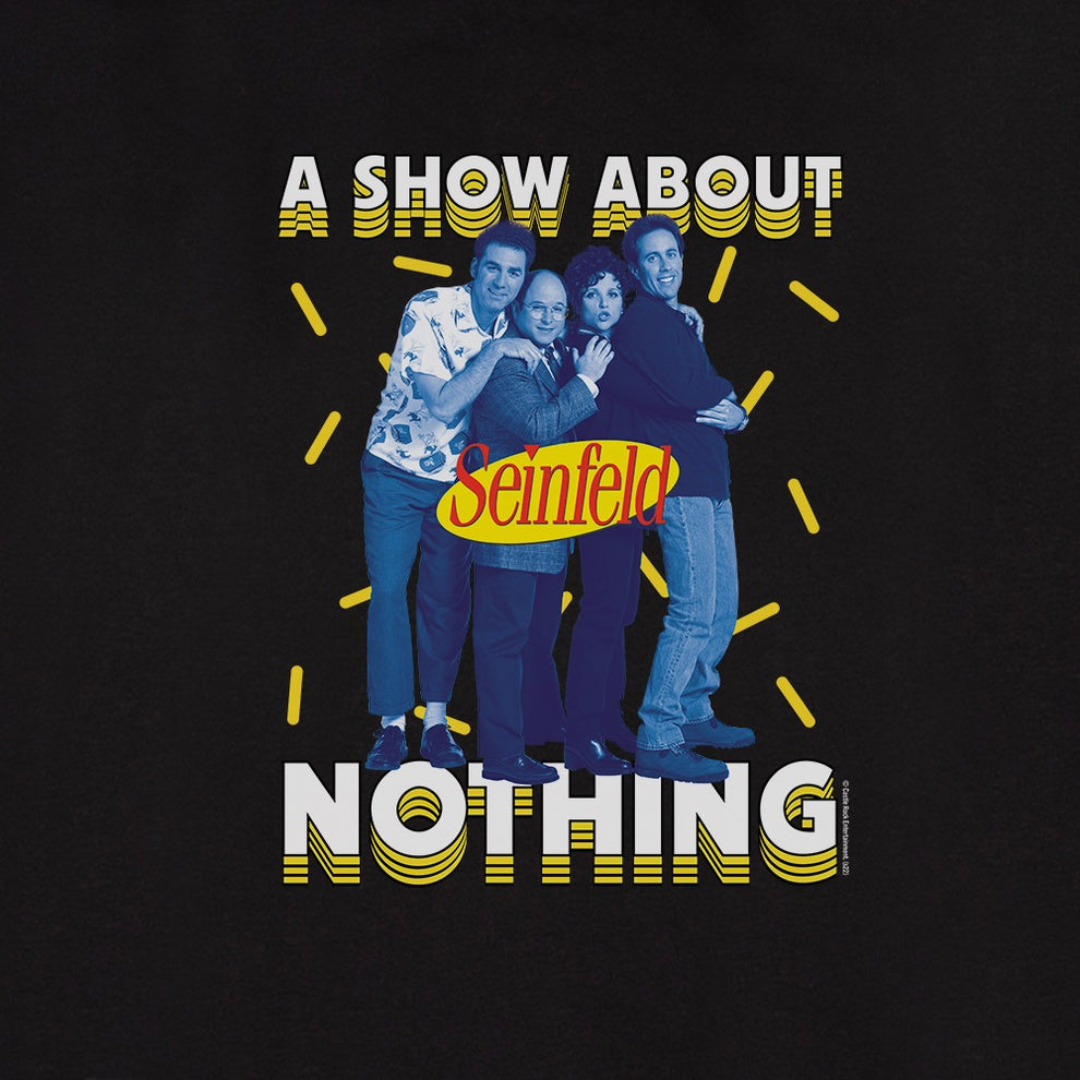 Seinfield A Show About Nothing Unisex Hooded Sweatshirt