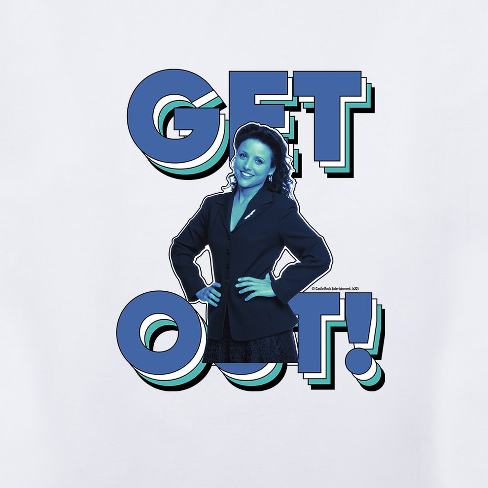 Seinfield Get Out Men's Short Sleeve T-Shirt