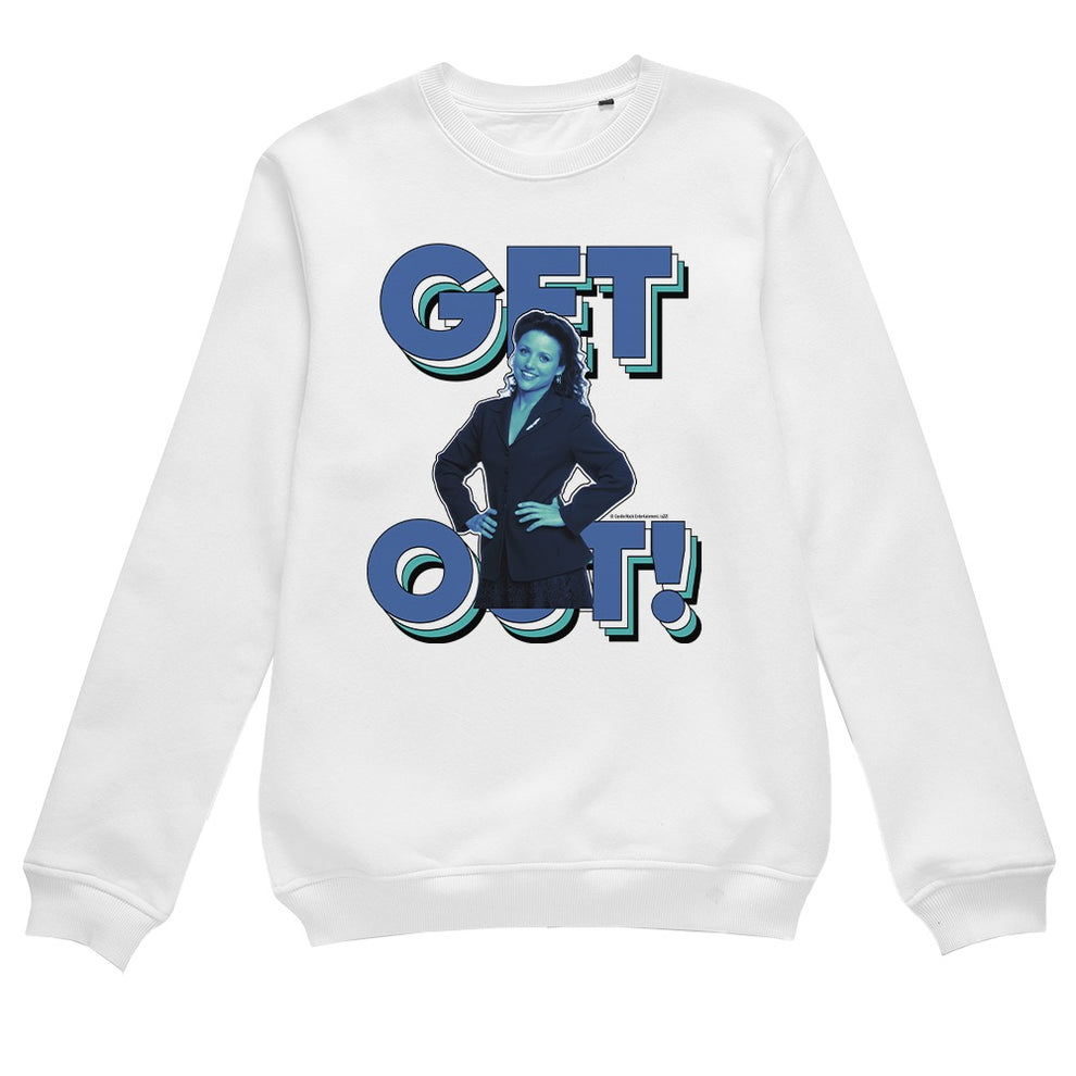 Seinfield Get Out Unisex Crewneck Sweatshirt