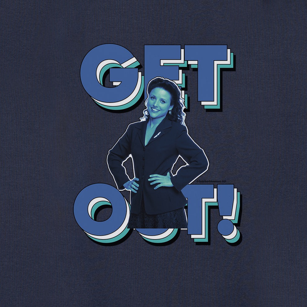 Seinfield Get Out Unisex Hooded Sweatshirt