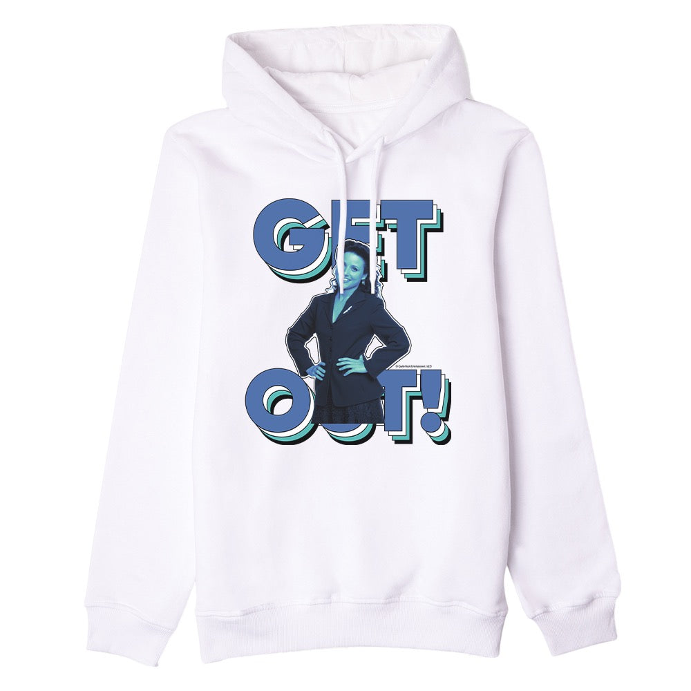 Seinfield Get Out Unisex Hooded Sweatshirt