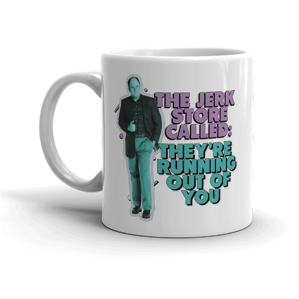 Seinfield The Jerk Store Called White Mug