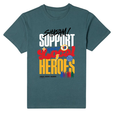 Shazam! Support your local heros Men's Short Sleeve T-Shirt