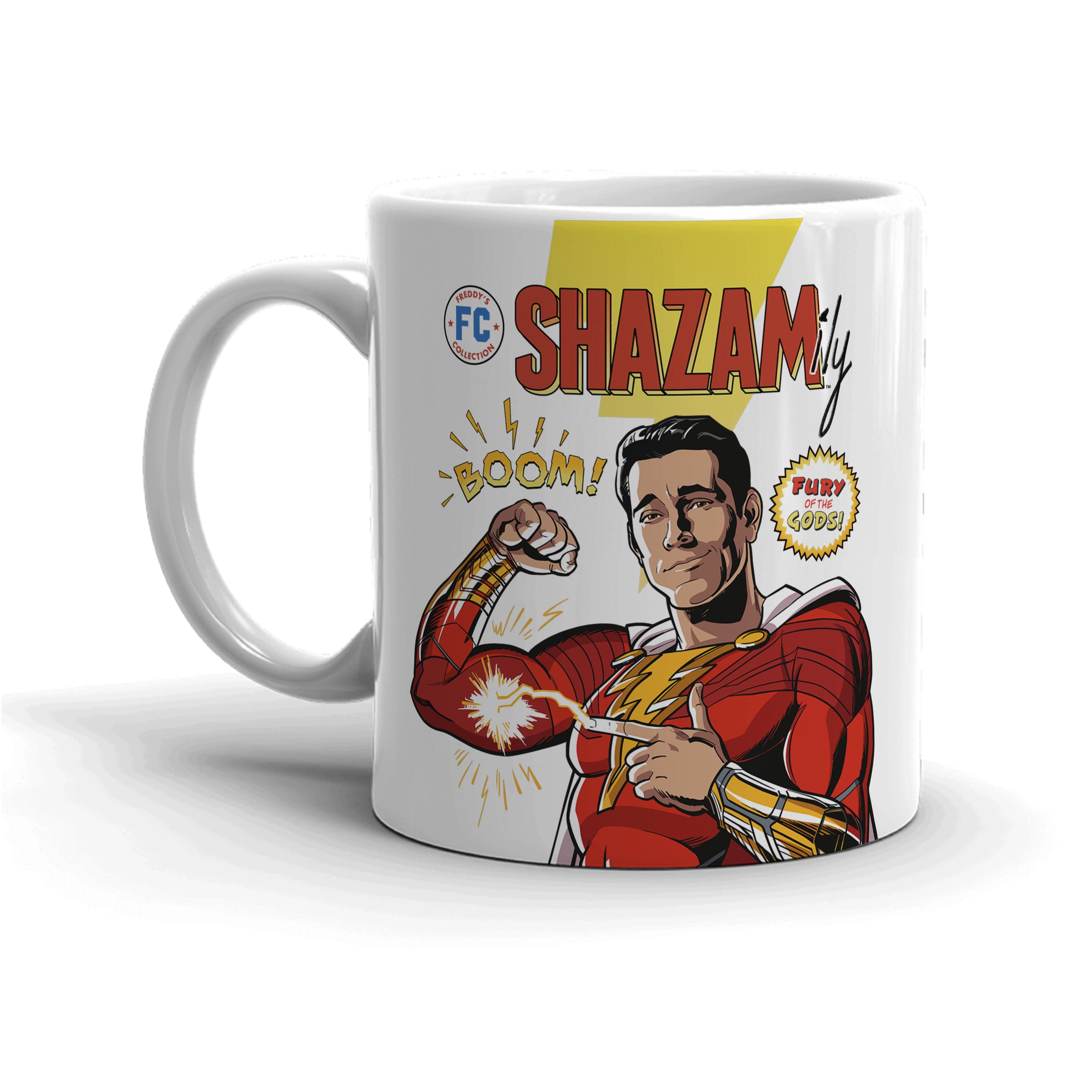Shazam! White Mug