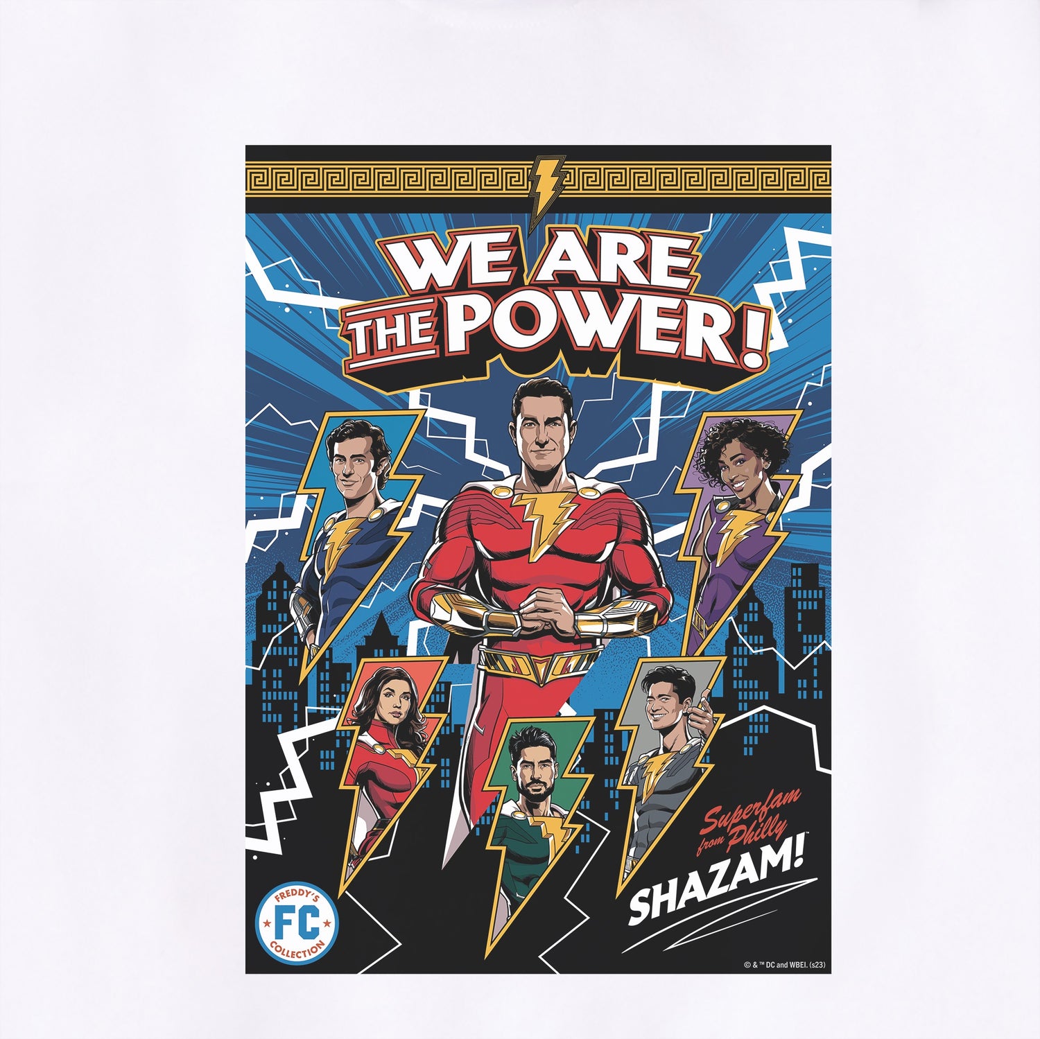 Shazam! We are the power Unisex Hooded Sweatshirt