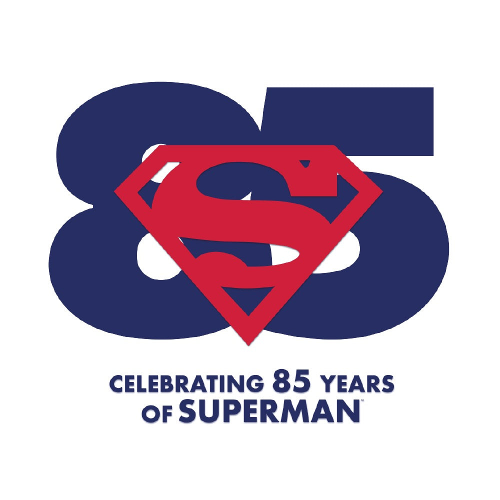 Superman 85 Years Logo White Mug