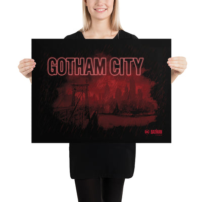 The Batman Gotham City Poster