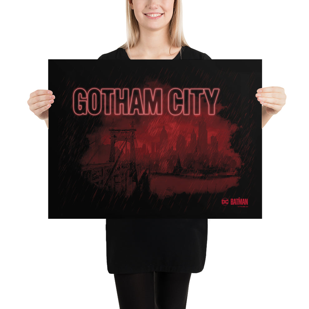 The Batman Gotham City Poster