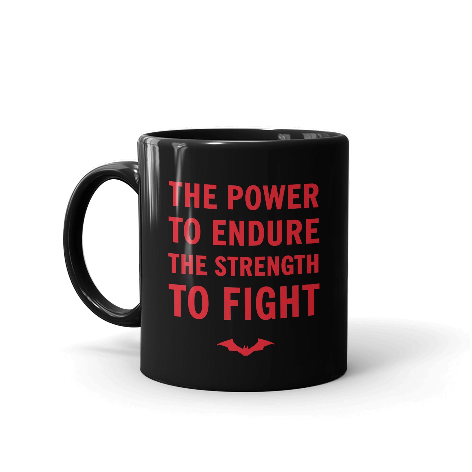 The Batman Power to Endure Black Mug