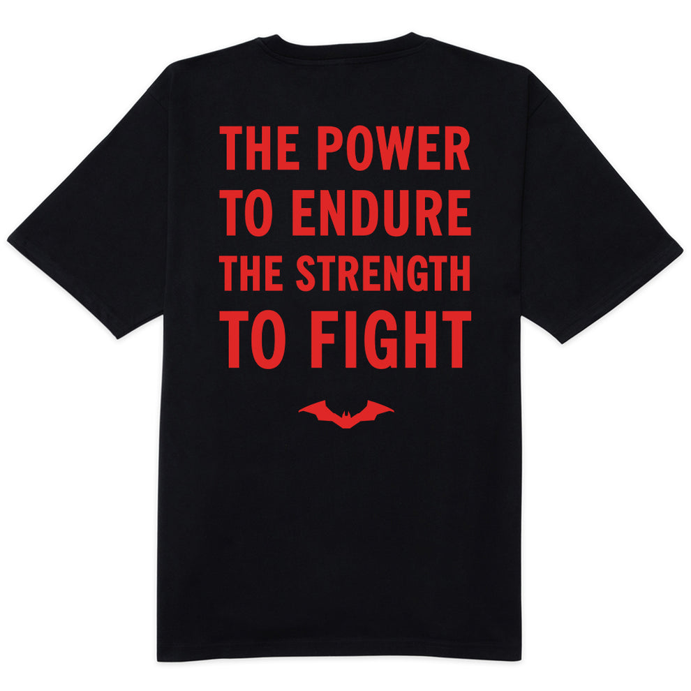 The Batman Power to Endure Adult Short Sleeve T-Shirt