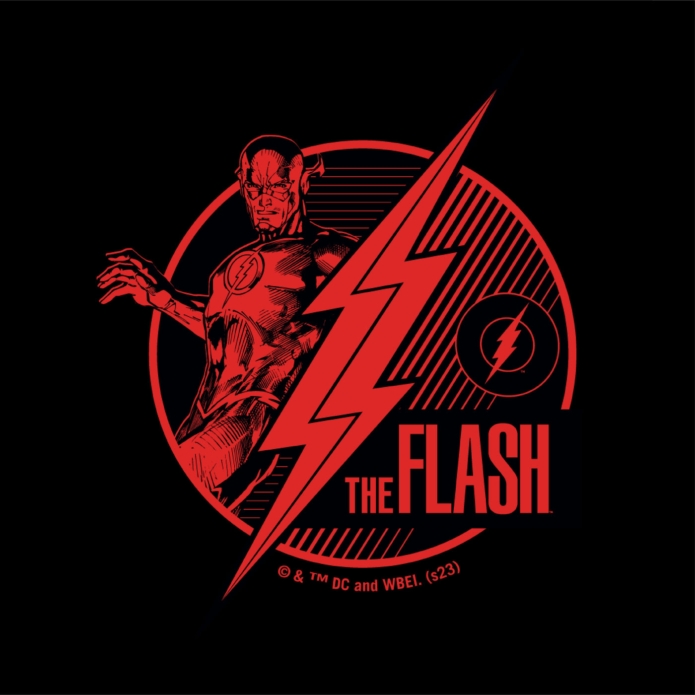 The Flash Red Flash Black Mug